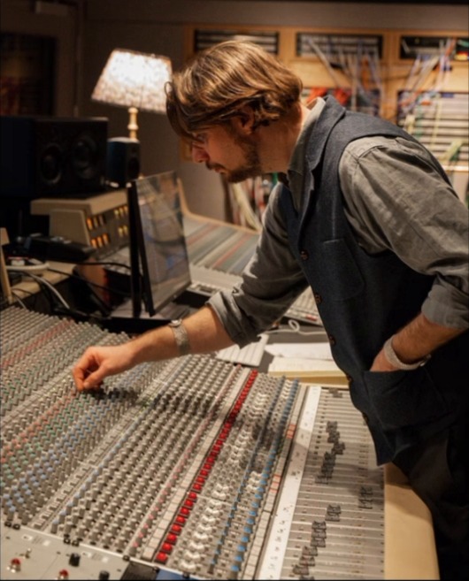 In the studio