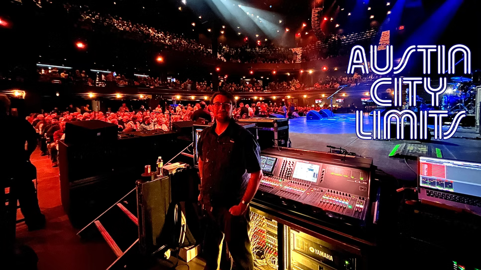 Sage Anthony mixing at Austin City Limits